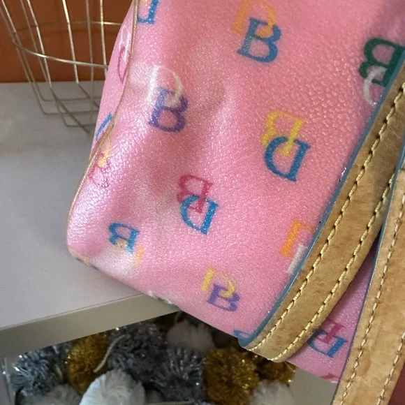 Dooney & Bourke Pink Multicolor Shoulder Bag - Picture 3 of 14